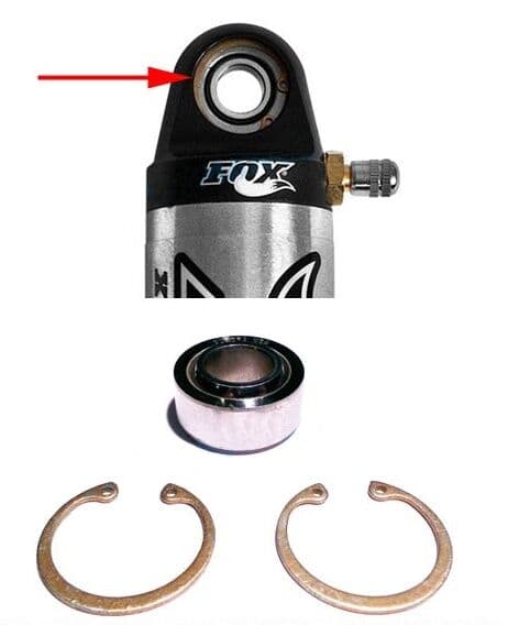 Bearing: Spherical (0.500 Bore, (-8), Teflon Liner FKST