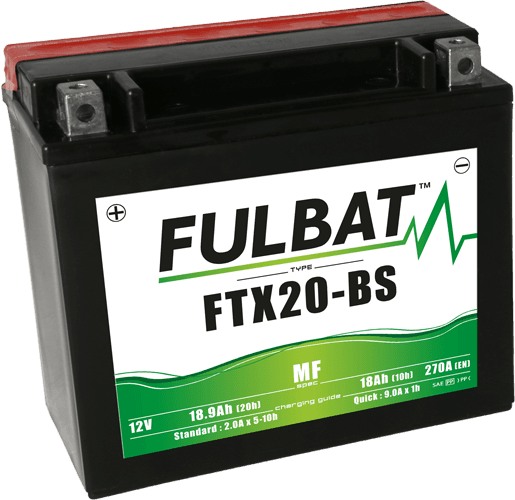 FULBAT Battery 12V/18Ah FTX20-BS (YTX20-BS) ACCESS SHADE, XTREME, ARCTIC CAT,...