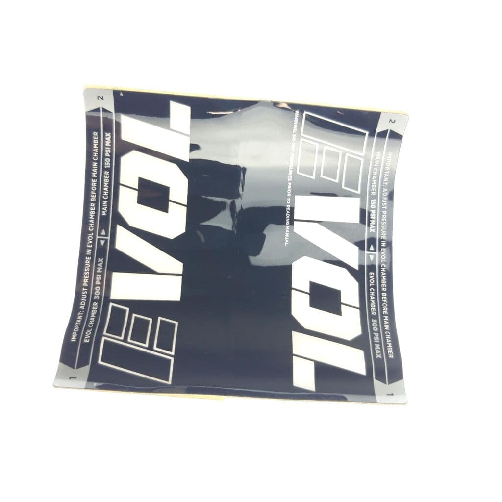 Decal: 2013 Float X Evol, Evol Chamber (3.4x3.4) Factory Series