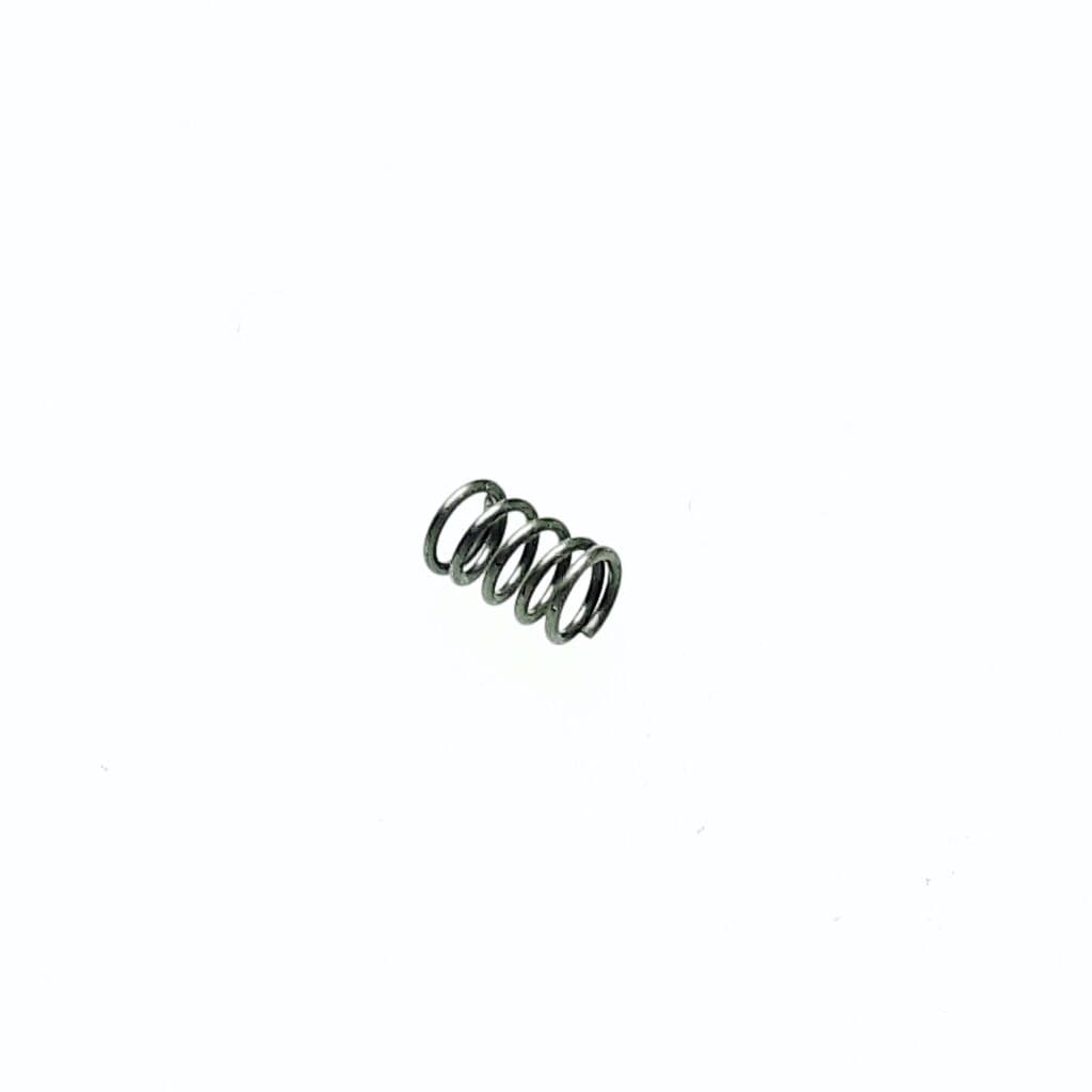 Spring:(0.190 TLG X 0.120 OD X 25.6 lbs/in) Music Wire, right hand wound