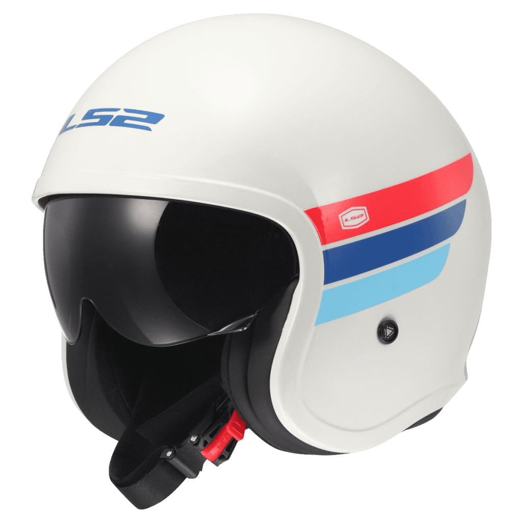 LS2 OF599 SPITFIRE II RETRO WHITE BLUE RED-06
