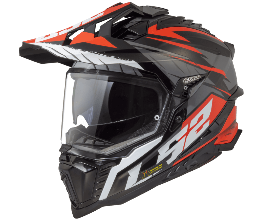 LS2 MX701 EXPLORER SPIRE BLACK TITANIUM RED-06