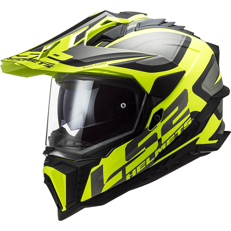 LS2 MX701 EXPLORER ALTER MATT BLACK H-06