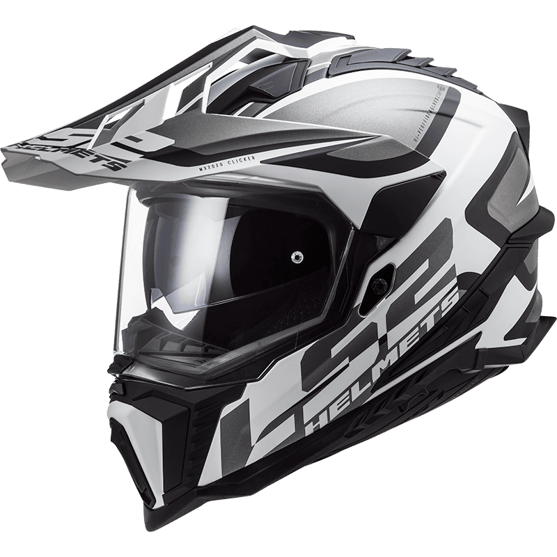 LS2 MX701 EXPLORER ALTER MATT BLACK WHITE-06