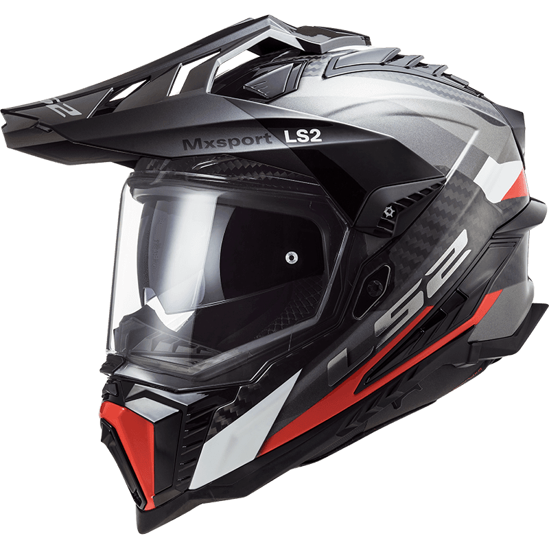 LS2 MX701 EXPLORER C FRONTIER G.TITANIUM RED