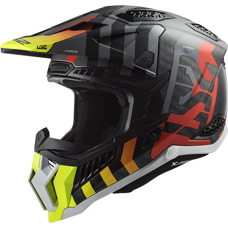 LS2 MX703 C X-FORCE BARRIER H-V YELLOW RED-06