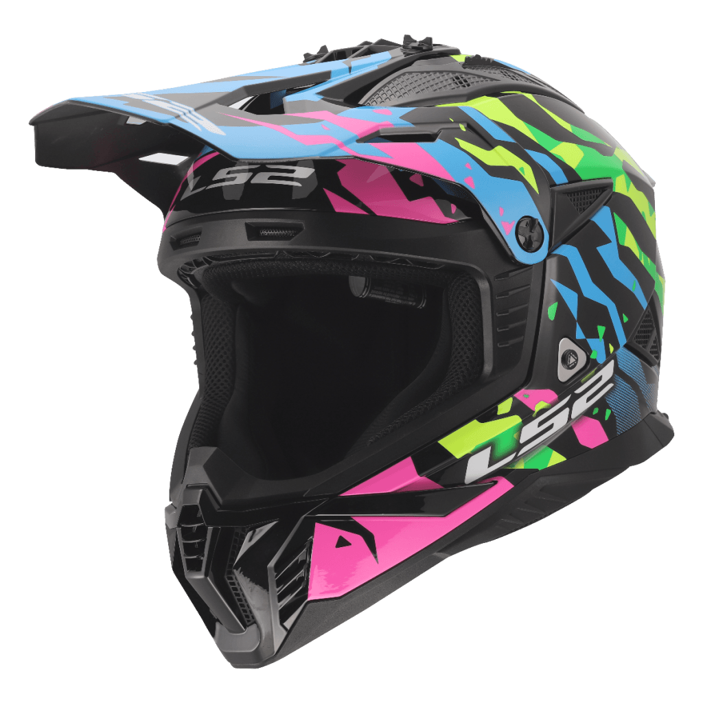 LS2 MX708 FAST II GROTESK BLUE PINK GREEN-06