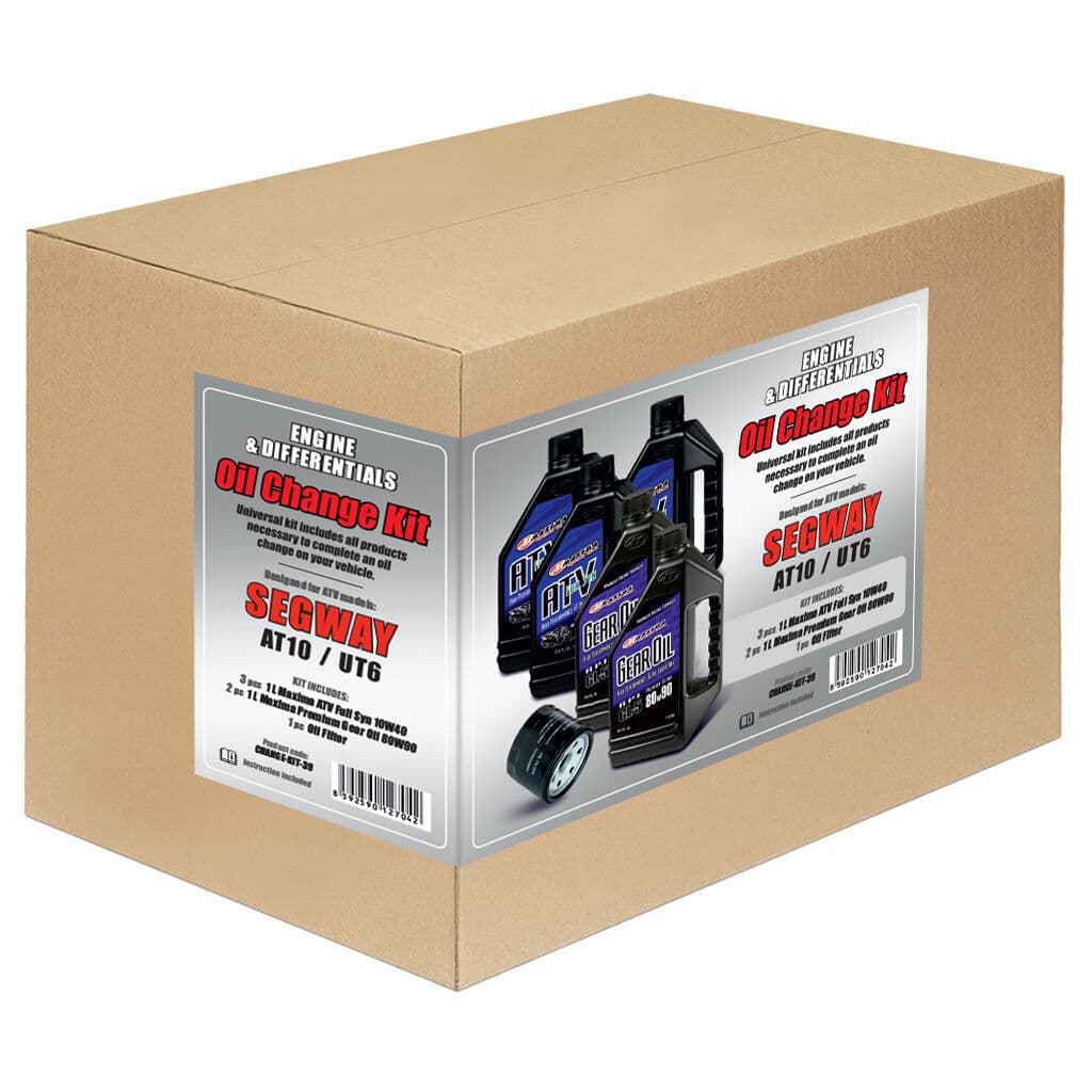 Oil change kit Full syn + diff. - Segway AT10/UT6