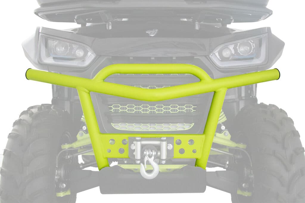 R/B A02-R110104-FG0-00 Segway Snarler AT6 Front bumper (green) (2020 - 2022)