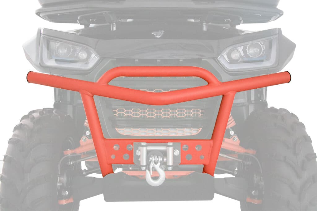 R/B A02-R110102-FR0-00 Segway Snarler AT6 Front bumper (red) (2020 - 2022)
