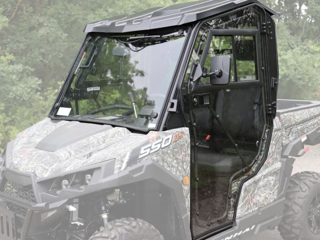 Kabína bez strechy vrátane kúrenia Linhai UTV 520/550/570/650 T-BOSS (možné použiť...