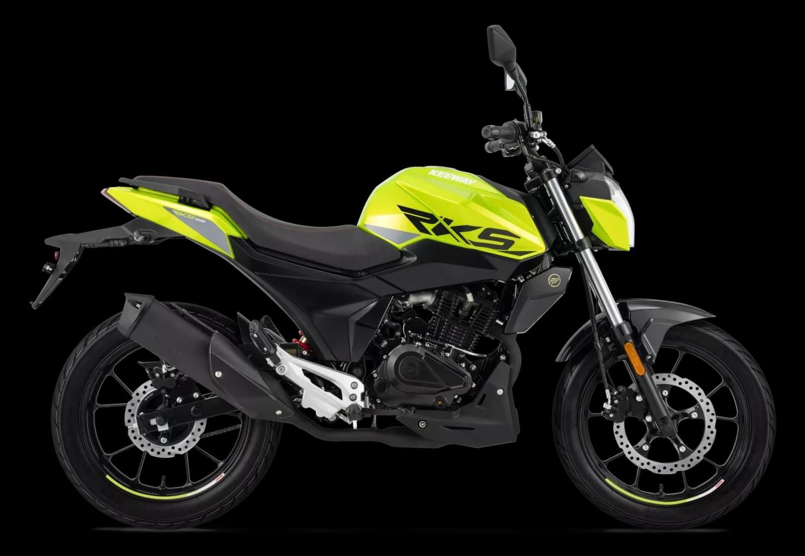 Keeway RKS 125 – mestský naked motocykel 125 ccm, nízka spotreba, spoľahlivý jednovalec, ideálny na dochádzanie i pre začiatočníkov, moderný design a skvelý pomer cena/výkon