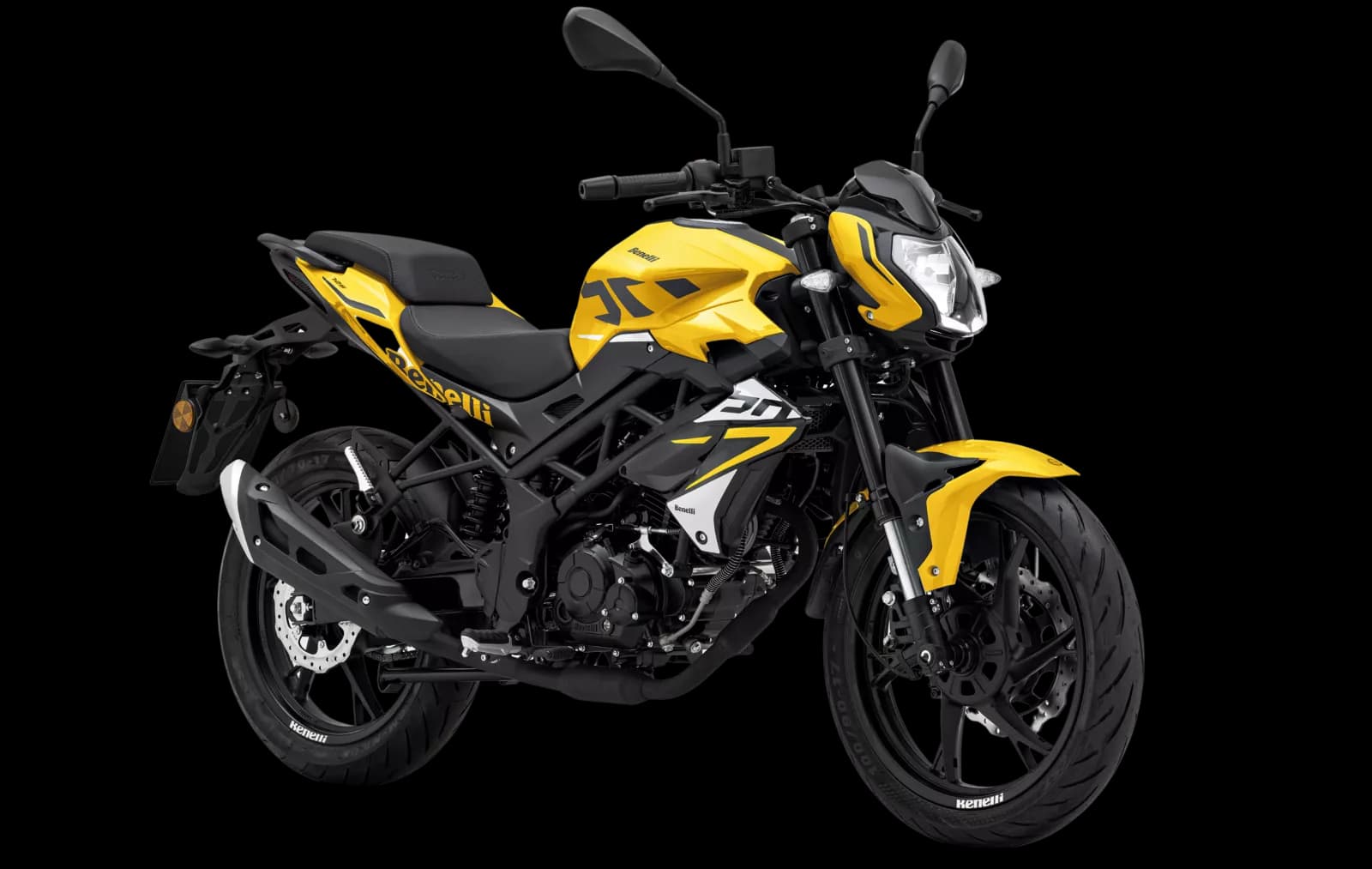 BN - 125 - ŽLTÁ - Ľahký naked bike s italským designem, ideálny pre začiatočníkov i mestské jazdenie
